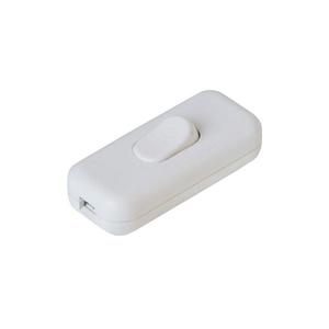 Vypínač mezišňůrový 250V/2, 5A biely HADEX vyobraziť