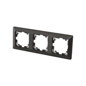 Rámček trojnásobný EMOS A6004.6 antracit vyobraziť