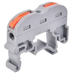 Rýchlospojka PCT-211 pre káble 0, 08-4mm2 na DIN lištu vyobraziť