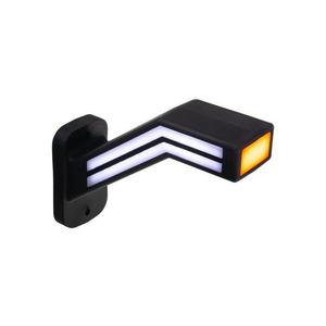 Pozičné LED svetlo (tykadlo) pre nákladné vozne CARCLEVER ľavej červeno-bielo-oranžovej TRL191L vyobraziť