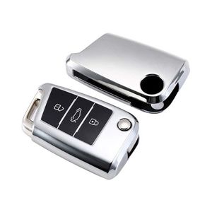 Obal na kľúče Škoda Octavia III od roku 2012 Silver Premium vyobraziť