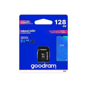 Karta pamäťová GOODRAM microSD 128GB s adaptérom vyobraziť