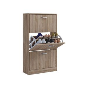 VCM Regál na topánky Sipos (dub sonoma, L) vyobraziť