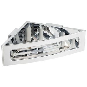 Wenko Polica do kúpeľne Static-Loc® Bralia (rohová polica, chróm) vyobraziť