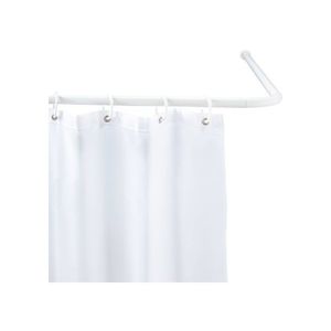 Wenko Univerzálna rohová tyč na sprchové závesy (biela) vyobraziť