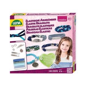 LENA Kreatívna súprava pre dievčatá (elastické náramky) vyobraziť
