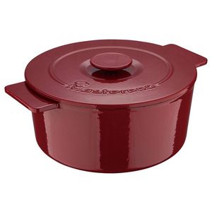 Masterpro Liatinový hrniec Eternal, Ø 26 cm (červená) vyobraziť