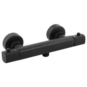 LIVARNO home Sprchová/Vaňová batéria s termostatom (sprchová batéria, čierna) vyobraziť