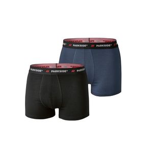 PARKSIDE® Pánske boxerky, 2 kusy (čierna/navy modrá, 4/S) vyobraziť