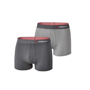 PARKSIDE® Pánske boxerky, 2 kusy (sivá/bledosivá, 4/S) vyobraziť
