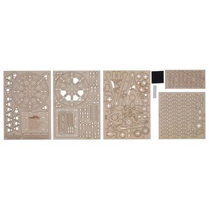 crelando® Drevená kreatívna súprava (ruské koleso) vyobraziť