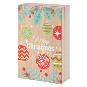 LIVARNO home Drevený adventný kalendár (hnedá/červená) vyobraziť