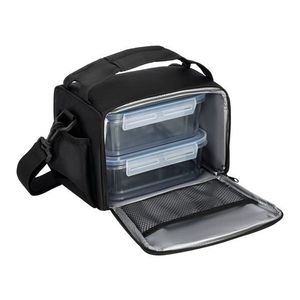 SILVERCREST® Chladiaca taška s potravinovými dózami (čierna) vyobraziť