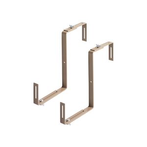 PARKSIDE® Držiak na kvetináč, 2 kusy (béžová) vyobraziť