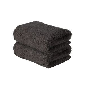 LIVARNO® Froté uterák pre hostí, 30 x 50 cm, 2 kusy (antracitová) vyobraziť