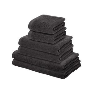 LIVARNO® Súprava froté uterákov, 6-dielna (tmavosivá) vyobraziť