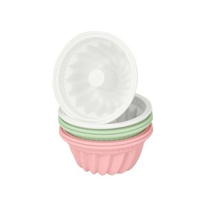 SILVERCREST® Silikónové formy na pečenie (košíčky na mini bábovky) vyobraziť