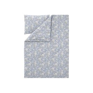 LIVARNO® Posteľná bielizeň z bavlneného saténu, 140 x 200 cm (modrá) vyobraziť