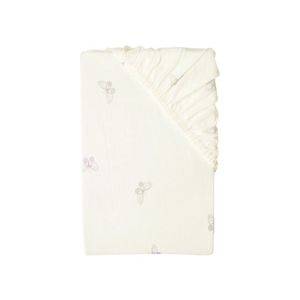 LIVARNO® Napínacia džersejová plachta, 140-160 x 200 cm (motýle/biela) vyobraziť