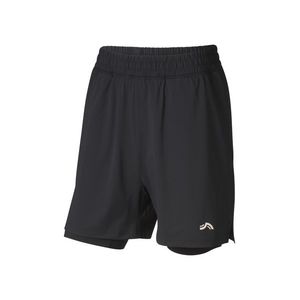 CRIVIT Pánske funkčné šortky 2 v 1 Premium (čierna, S (44/46)) vyobraziť