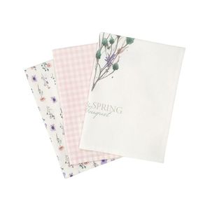 LIVARNO® Utierky na riad, 50 x 70 cm, 3 kusy (ružová) vyobraziť