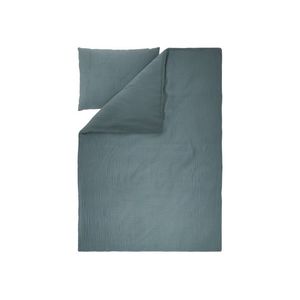 LIVARNO® Mušelínová posteľná bielizeň Premium, 140 x 200 cm (tmavomodrá) vyobraziť