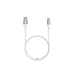 TRONIC® Nabíjací a dátový kábel, 2 m (USB-A na USB-C, biela) vyobraziť