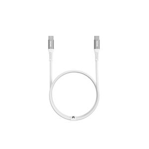 TRONIC® Nabíjací a dátový kábel, 2 m (USB-C na USB-C, biela) vyobraziť