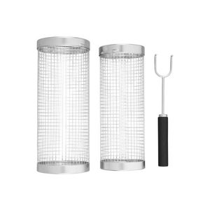GRILLMEISTER Kôš na grilovanie (valcový košík, 2 kusy) vyobraziť