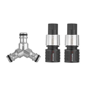 PARKSIDE PERFORMANCE® Základná postrekovacia súprava/Y spojka/2-cestný ventil (Y-spojka s 3 hadicovými prípojkami) vyobraziť