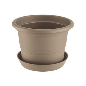 PARKSIDE® Kvetináč s miskou Winchester, 28 cm (béžová) vyobraziť