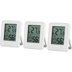 LIVARNO® Teplomer a vlhkomer, 3 kusy (biela) vyobraziť