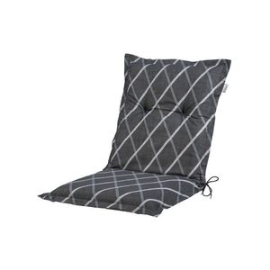 LIVARNO® Podsedák na kreslo s nízkym operadlom Valencia/Miami (pruhy/antracitová) vyobraziť