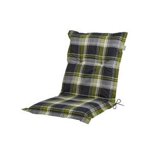 LIVARNO® Podsedák na kreslo s nízkym operadlom Valencia/Miami (károvaná/zelená) vyobraziť