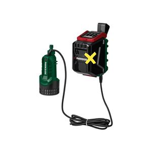 PARKSIDE® Aku čerpadlo na dažďovú vodu 20 V PRPA 20-Li B3 – bez akumulátora vyobraziť