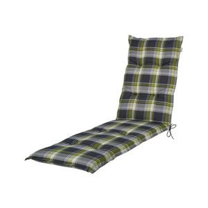 LIVARNO® Podsedák na kreslo Valencia/Miami (károvaná/zelená) vyobraziť