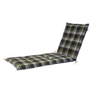 LIVARNO® Podložka na ležadlo Valencia/Miami (károvaná/zelená) vyobraziť