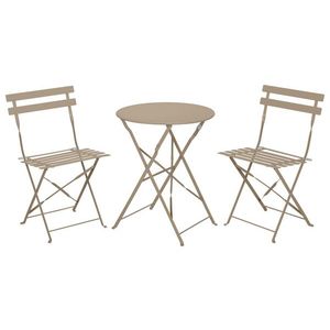 LIVARNO® Záhradná bistro súprava, 3-dielna (béžová) vyobraziť