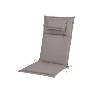 LIVARNO® Podložka na kreslo s vysokým operadlom Toronto (hnedosivá) vyobraziť