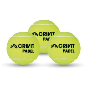 CRIVIT Loptičky na padel, 3 kusy vyobraziť