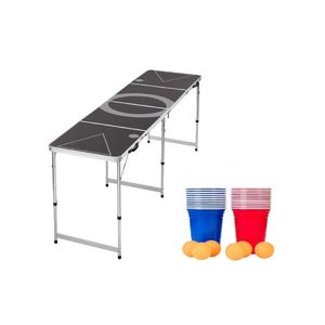 ERNESTO® Párty pongový stôl + Súprava na beerpong vyobraziť