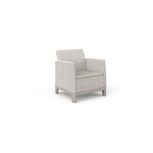 Sivobéžové plastové záhradné kreslá v súprave 2 ks Scandi Forma – Keter vyobraziť