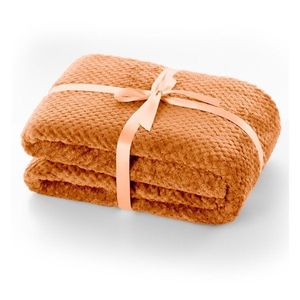 Tmavooranžová deka z mikrovlákna DecoKing Henry, 220 x 240 cm vyobraziť