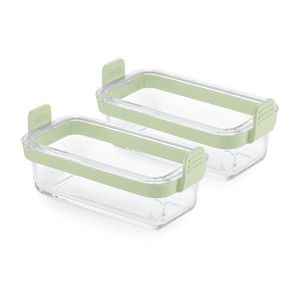 Sklenené formy do teplovzdušnej fritézy v sade 2 ks 20x9, 5 cm – Lékué vyobraziť