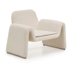 Béžové ženilkové kreslo Melvia – Kave Home vyobraziť