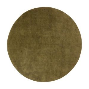 Zelený okrúhly koberec ø 200 cm Empuries – Kave Home vyobraziť