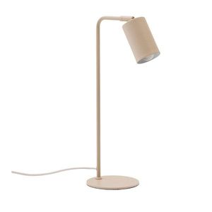 Béžová kovová stolová lampa (výška 49 cm) Manie – Kave Home vyobraziť