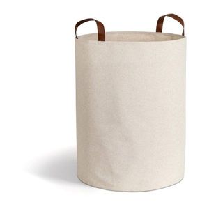 Béžový látkový kôš na bielizeň 69 l Soft Storage – Bigso vyobraziť