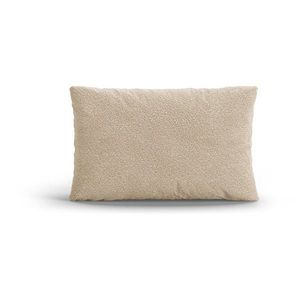 Béžový vankúš na gauč z textílie buklé Poppy – Micadoni vyobraziť