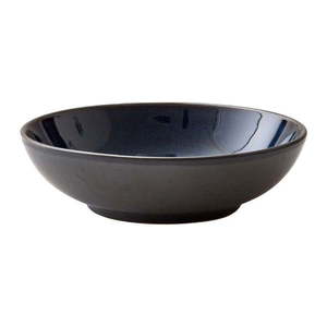 Čierna/modrá kameninová miska 1 l Gastro Dark Blue/Black – Bitz vyobraziť